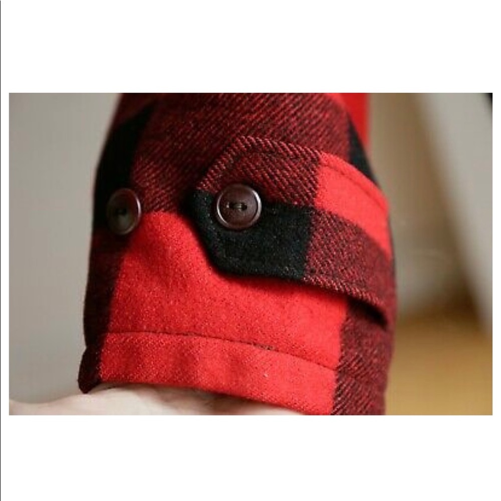 One Of A Kind Vintage Woolrich Buffalo Plaid - Picture 4 of 9